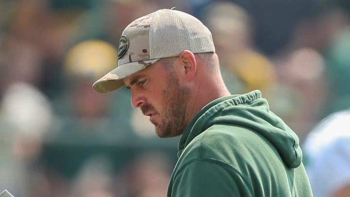 Green Bay Packers quarterbacks coach Sean Mannion