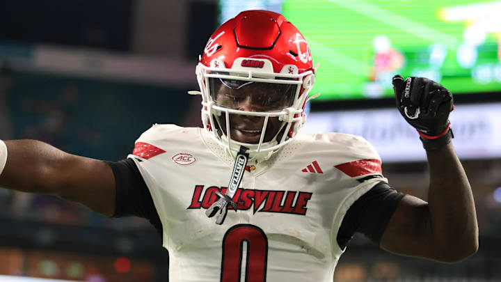 Louisville Cardinals wide receiver Chris Bell