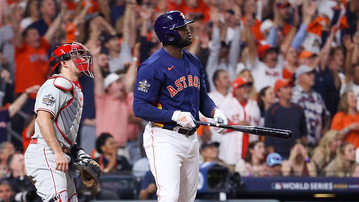 The Astros defeated the Phillies in the 2022 World Series. The Astros defeated the Phillies in the 2022 World Series.