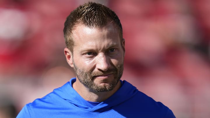 Los Angeles Rams head coach Sean McVay Los Angeles Rams head coach Sean McVay