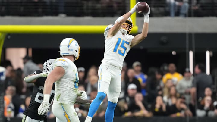 Ladd McConkey enters 2025 as Justin Herbert's top target.