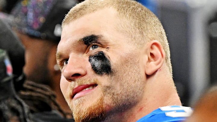 Detroit Lions defensive end Aidan Hutchinson (97). Detroit Lions defensive end Aidan Hutchinson (97).