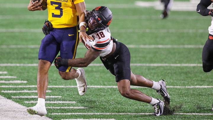 Oklahoma State Cowboys safety Mose Phillips III.