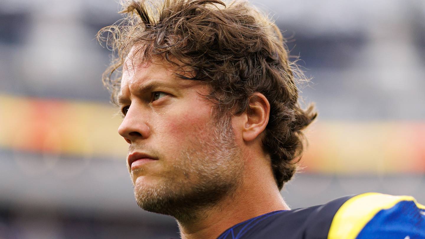 A lackluster Matthew Stafford performance in Week 12 could have a 