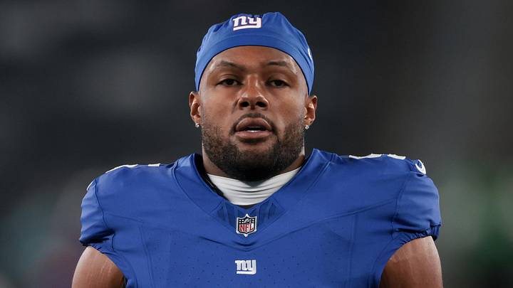 New York Giants linebacker Kayvon Thibodeaux (5).