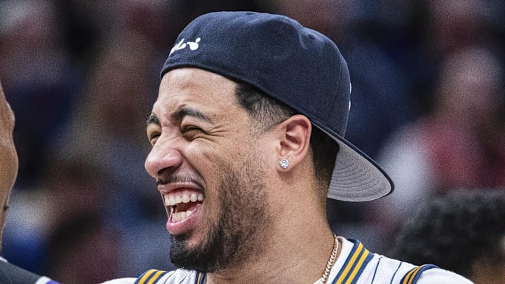 Indiana Pacers guard Tyrese Haliburton and Sacramento Kings guard Russell Westbrook.