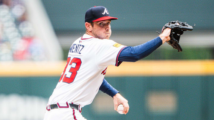 Joey Wentz recorded his first win for the Braves on August 10, 2025 against the Marlins