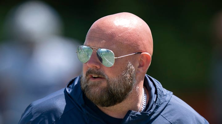 Tennessee Titans offensive coordinator Brian Daboll