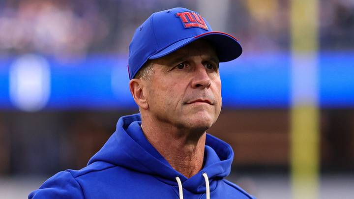 New York Giants - head coach John Harbaugh
