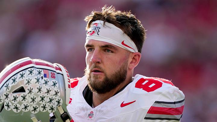 Ohio State tight end Max Klare.