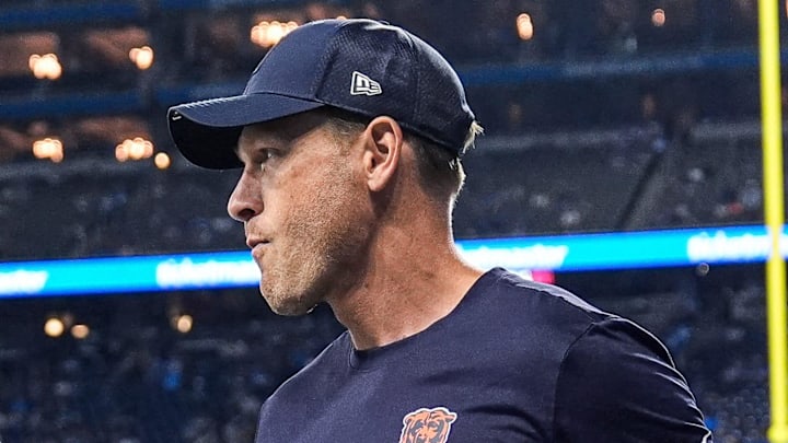 Chicago Bears head coach Ben Johnson