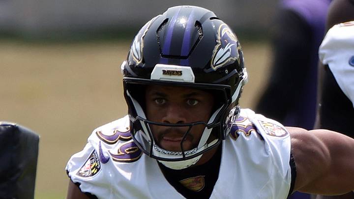 Baltimore Ravens safety Keondre Jackson Baltimore Ravens safety Keondre Jackson