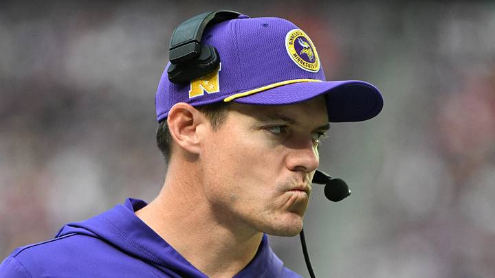 Minnesota Vikings head coach Kevin O'Connell Minnesota Vikings head coach Kevin O'Connell