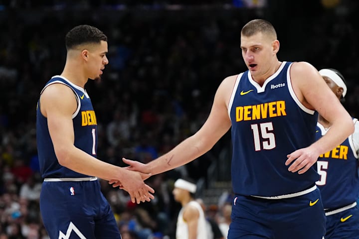 Denver Nuggets forward Michael Porter Jr. and center Nikola Jokic