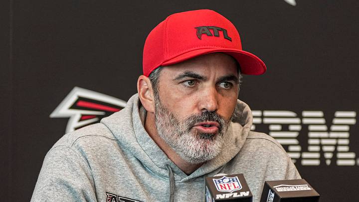Atlanta Falcons head coach Kevin Stefanski Atlanta Falcons head coach Kevin Stefanski