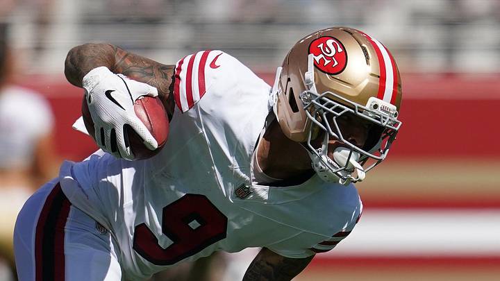 San Francisco 49ers tight end Brayden Willis (9) San Francisco 49ers tight end Brayden Willis (9)