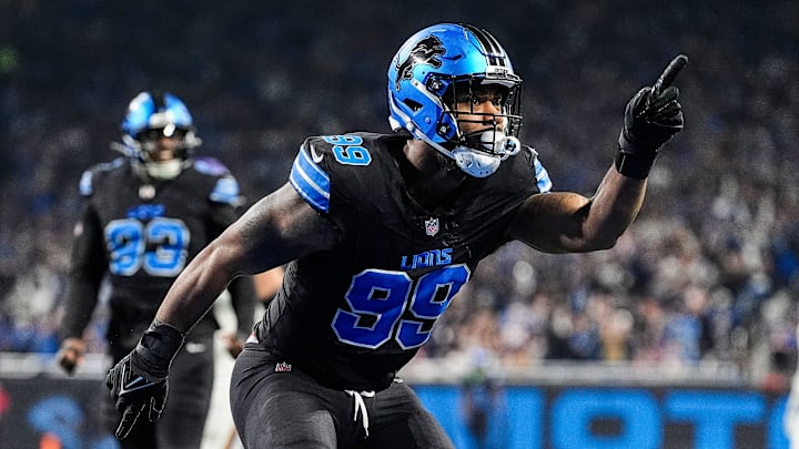 Former Detroit Lions defensive end Za'Darius Smith (99) Former Detroit Lions defensive end Za'Darius Smith (99)