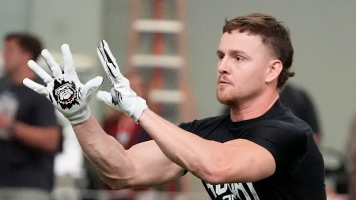 Former Georgia defensive back Dan Jackson (17).