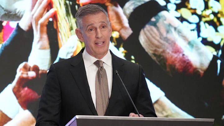 Big Ten commissioner Tony Petitti continues to championing a 16-team, 4-4-2-2-1 format for the College Football Playoff. Big Ten commissioner Tony Petitti continues to championing a 16-team, 4-4-2-2-1 format for the College Football Playoff.