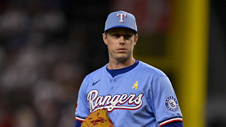 Sep 7, 2025; Arlington, Texas, USA; Texas Rangers relief pitcher Phil Maton (88) looks on during the game between the Texas Rangers and the Houston Astros at Globe Life Field. Mandatory Credit: Jerome Miron-Imagn Images Sep 7, 2025; Arlington, Texas, USA; Texas Rangers relief pitcher Phil Maton (88) looks on during the game between the Texas Rangers and the Houston Astros at Globe Life Field. Mandatory Credit: Jerome Miron-Imagn Images