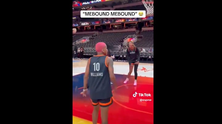 Reese does, in fact, lead the league in rebounds (12.6) at the moment.