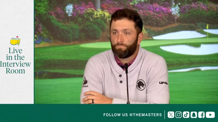 Golfer Jon Rahm on April 8, 2025.