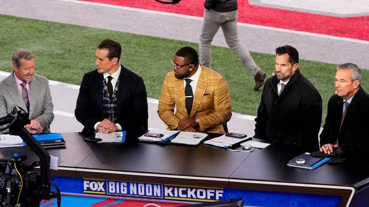 FOX Big Noon Kickoff was live inside the Ohio Stadium prior to the game between the Ohio State Buckeyes and the Indiana Hoosiers at Ohio Stadium on Saturday, Nov. 23, 2024 in Columbus, Ohio. FOX Big Noon Kickoff was live inside the Ohio Stadium prior to the game between the Ohio State Buckeyes and the Indiana Hoosiers at Ohio Stadium on Saturday, Nov. 23, 2024 in Columbus, Ohio.