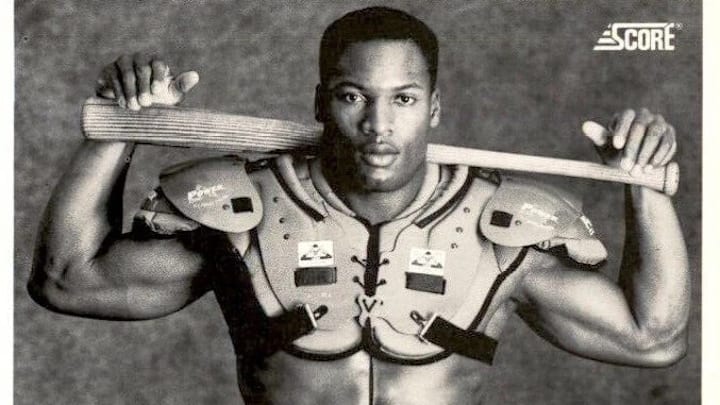 Bo Jackson’s 1990 Score card became an instant cultural icon Bo Jackson’s 1990 Score card became an instant cultural icon