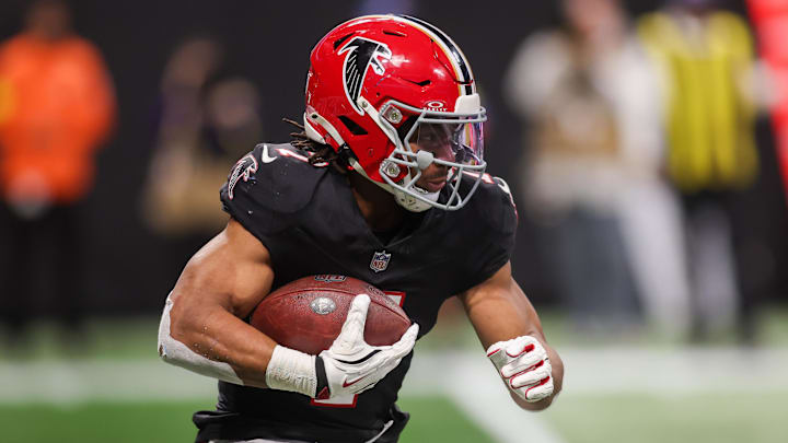 Atlanta Falcons running back Bijan Robinson put on a show against the LA Rams on Monday Night Football.
