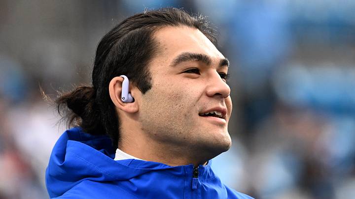Los Angeles Rams wide receiver Puka Nacua. Los Angeles Rams wide receiver Puka Nacua.