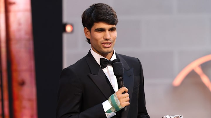 Carlos Alcaraz is dealing with a right wrist injury that could keep him out of the French Open.