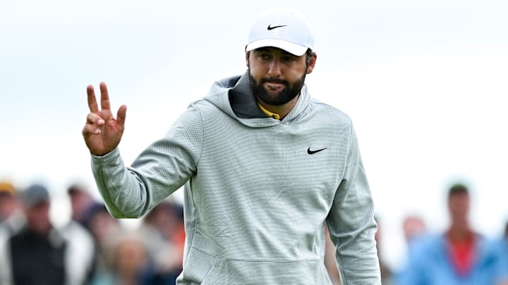 Scottie Scheffler may or may not be 36 holes from his fourth major title and second of 2025.