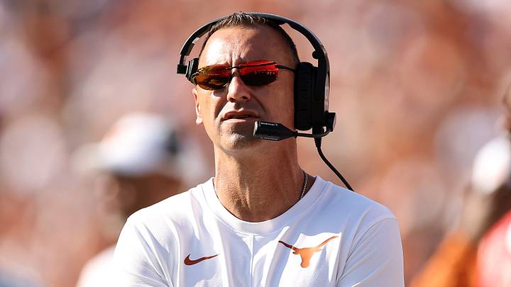 Texas head coach Steve Sarkisian