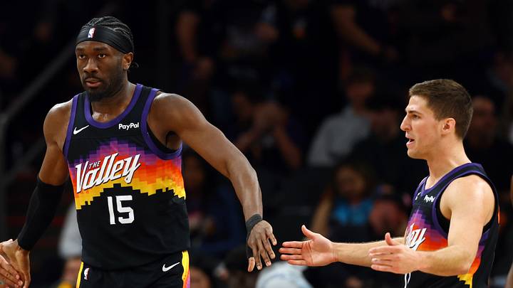 The Phoenix Suns retained both center Mark Williams and guard Collin Gillespie in free agency this summer. The Phoenix Suns retained both center Mark Williams and guard Collin Gillespie in free agency this summer.