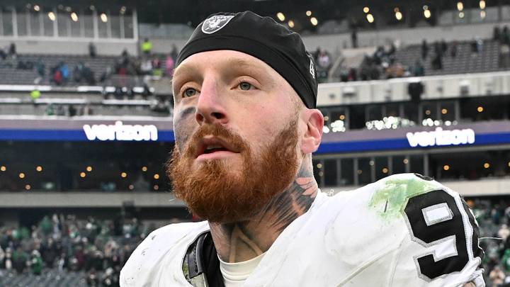 Las Vegas Raiders defensive end Maxx Crosby (98)