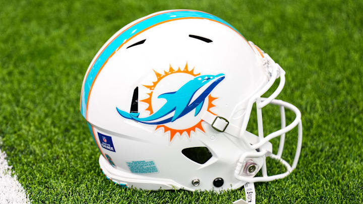 Miami Dolphins helmet