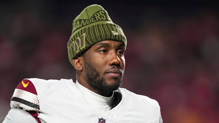 Washington Commanders quarterback Josh Johnson