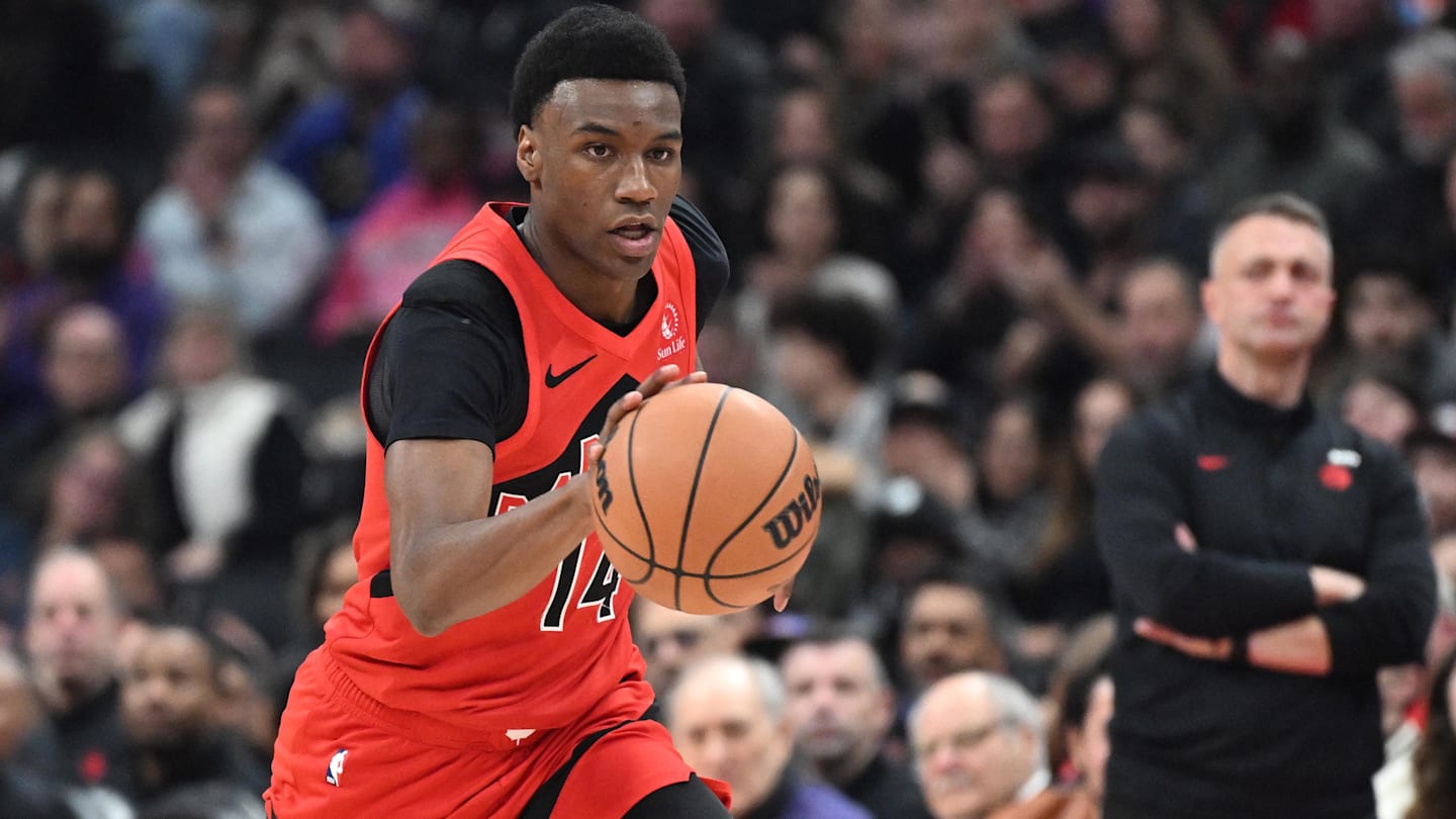 Ja'Kobe Walter just proved why he's the chosen one among Raptors' youngsters