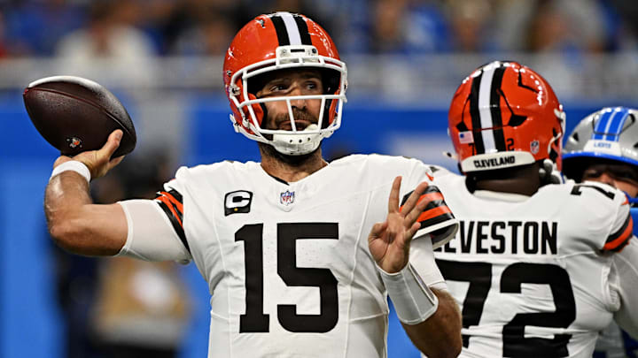 Former Browns quarterback Joe Flacco, who was traded to the Bengals on Tuesday, will start Sunday against the Steelers.