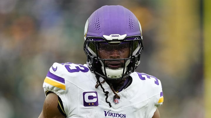 Minnesota Vikings running back Aaron Jones Sr. Minnesota Vikings running back Aaron Jones Sr.