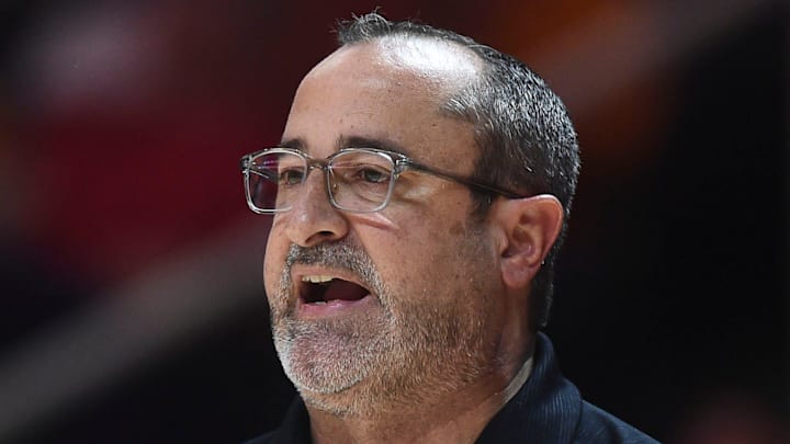 Jose Fernandez during the NCAA women's basketball game between the Tennessee Lady Vols and South Florida Bulls.