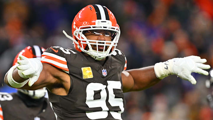 Cleveland Browns defensive end Myles Garrett