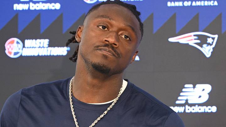 New England Patriots wide receiver A.J. Brown (1) New England Patriots wide receiver A.J. Brown (1)