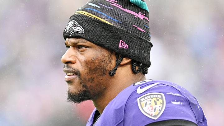 Baltimore Ravens quarterback Lamar Jackson