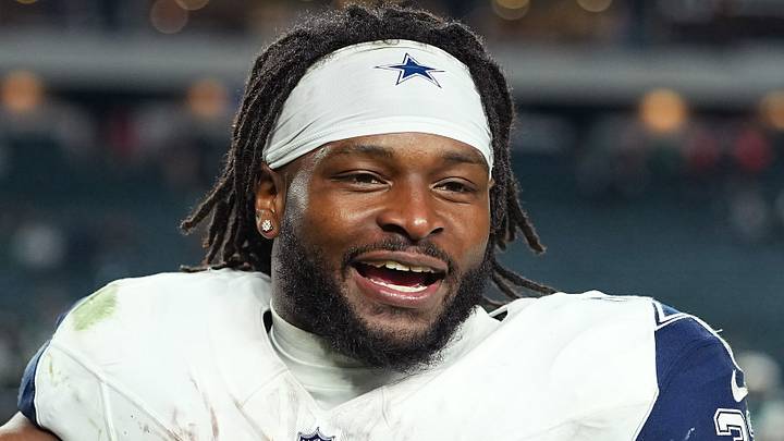 Dallas Cowboys running back Javonte Williams 
