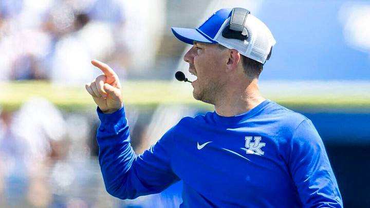 Kentucky Wildcats head coach Will Stein