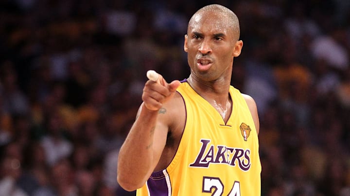 Kobe Bryant jugó veinte temporadas con Los Angeles Lakers