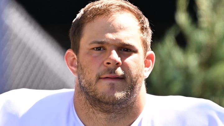 New England Patriots center Garrett Bradbury 