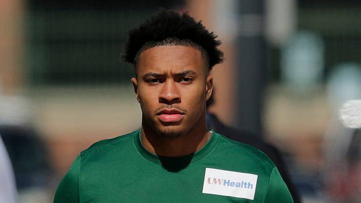 Green Bay Packers Brandon Cisse (2) arrives during rookie minicamp