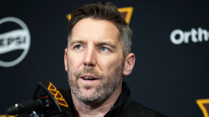 Washington Commanders general manager Adam Peters